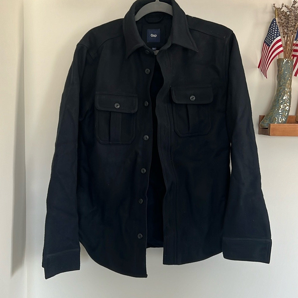 Navy Shacket